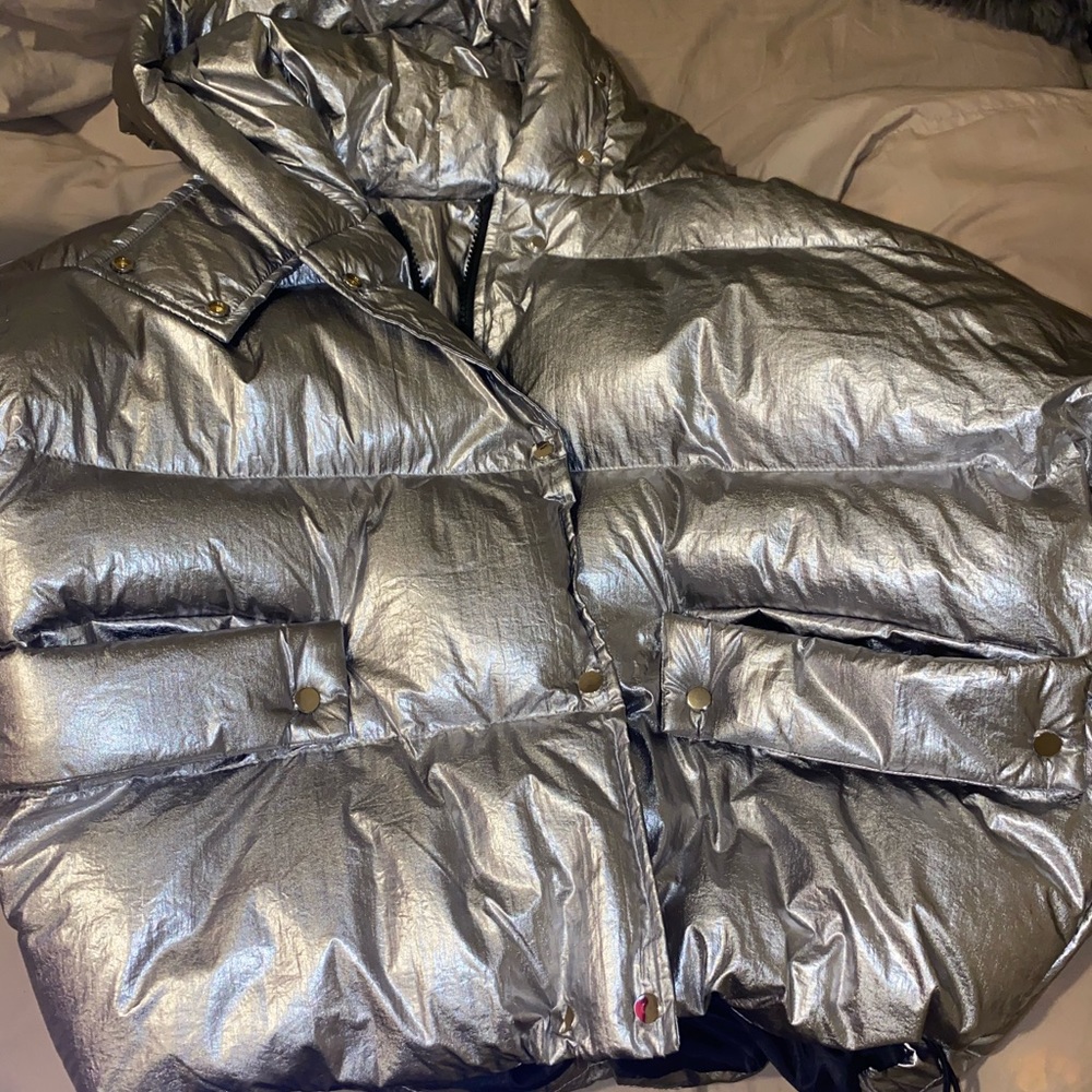 Boho puffer jacket